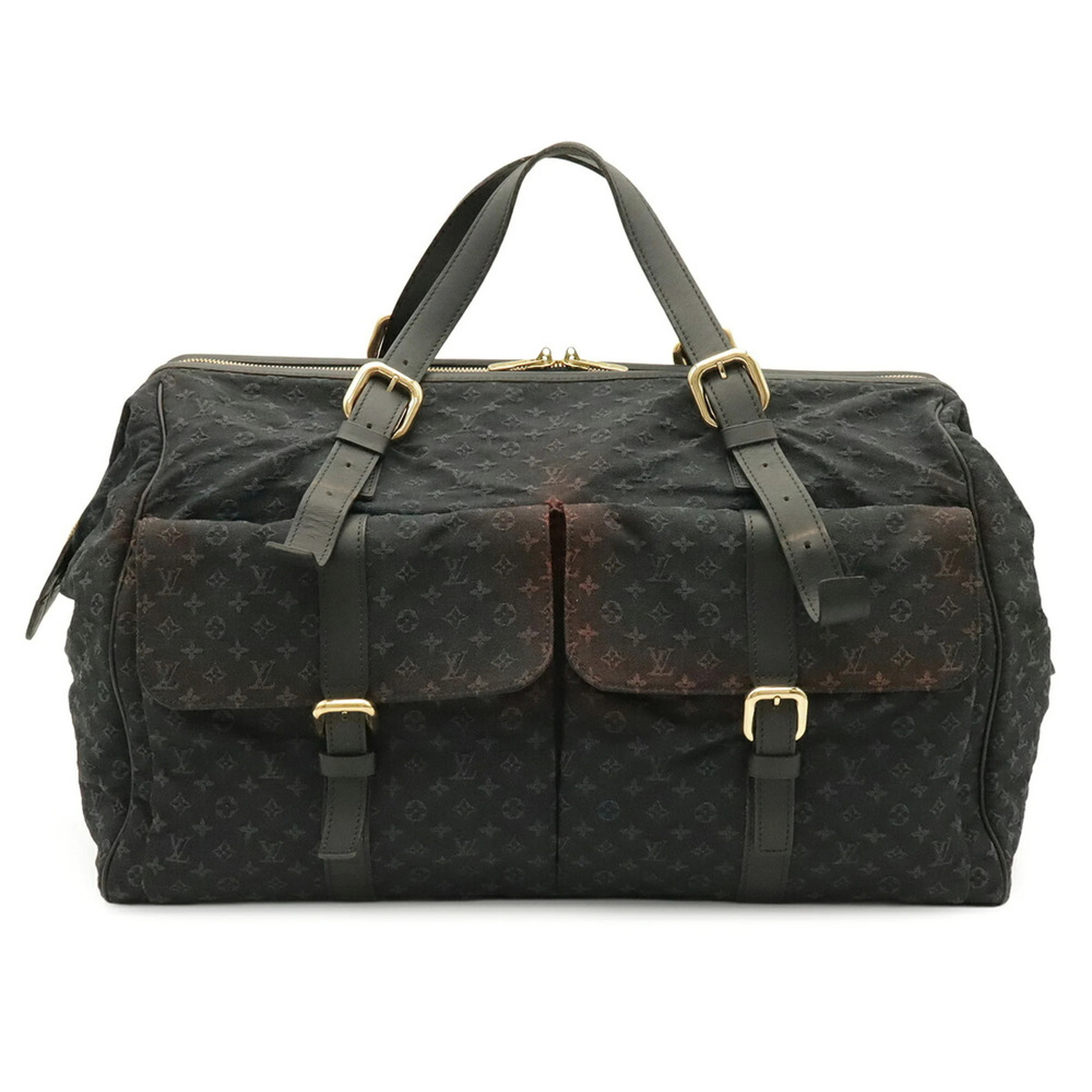 LOUIS VUITTON Louis Vuitton Monogram Mini Louise Boston Bag Shoulder Travel C...
